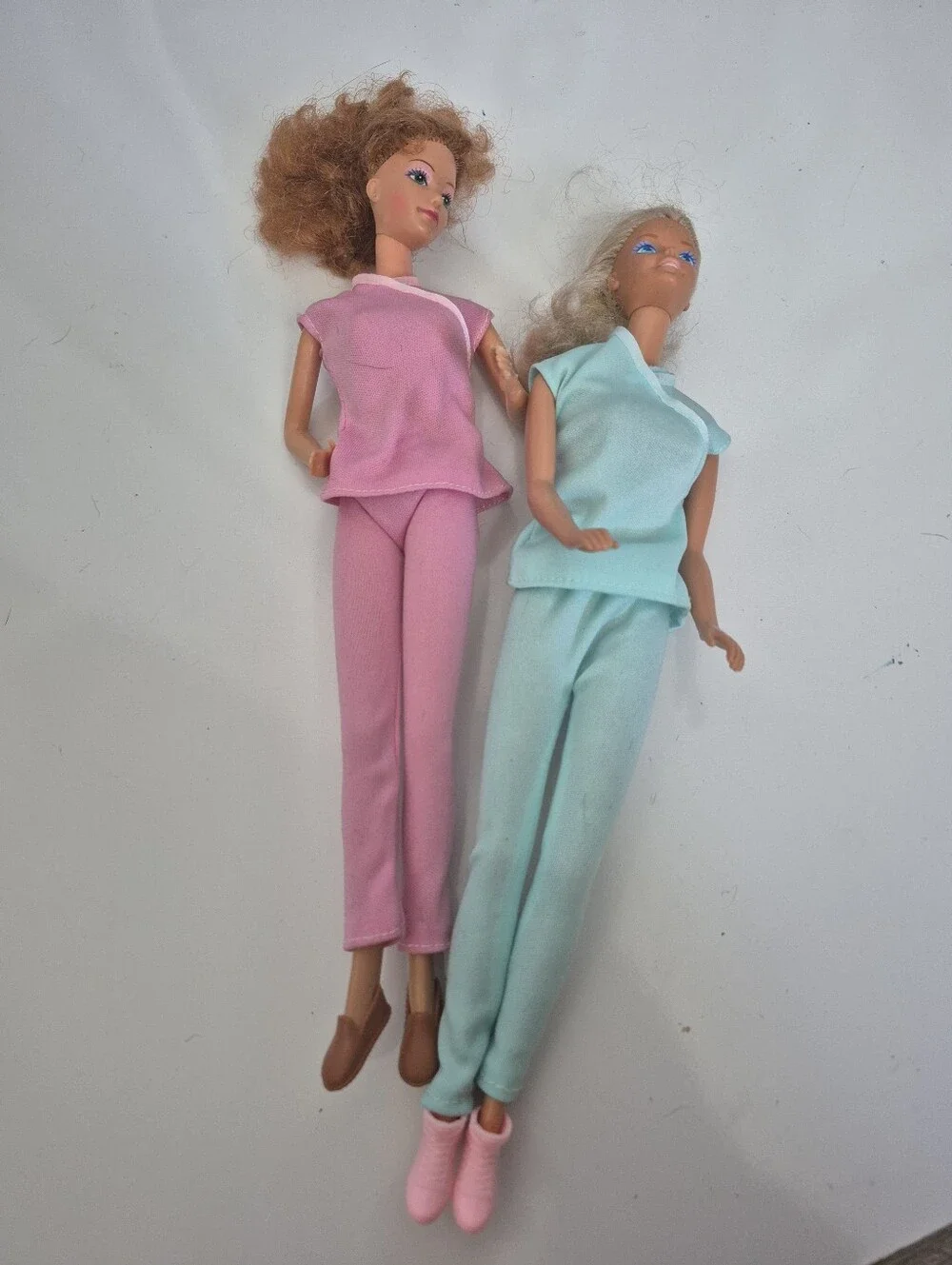 Vintage Barbies In Scrubs Nurse Doctor Medical Barbie Set